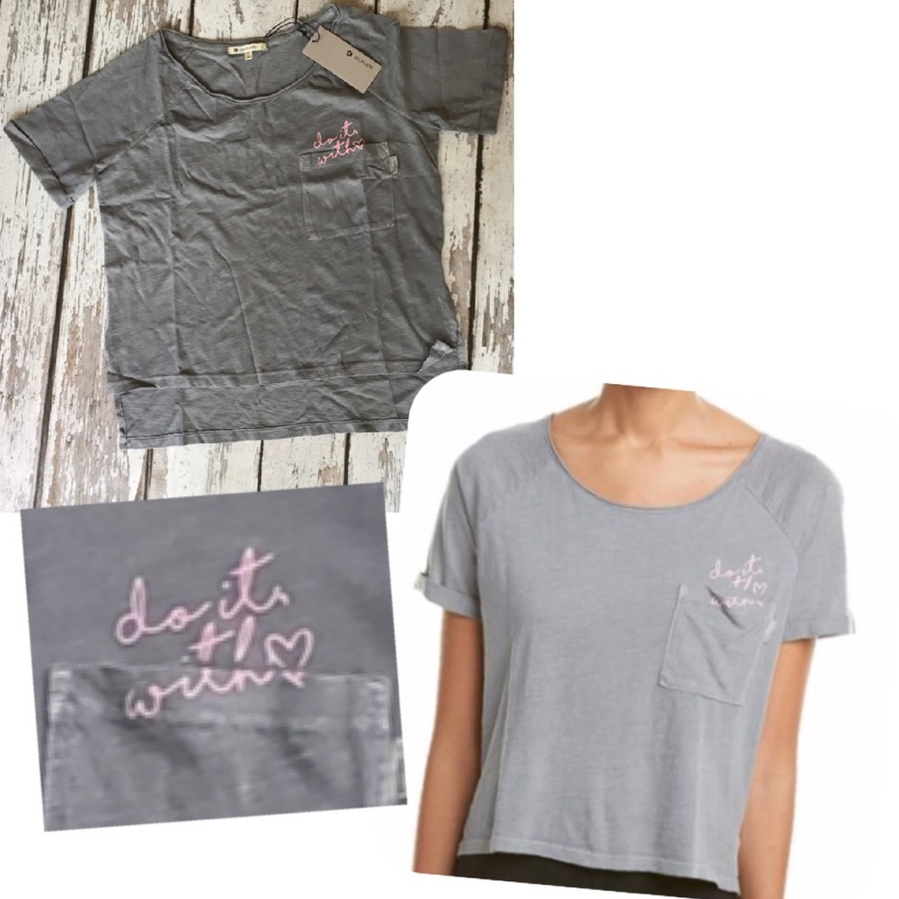 NWT - Avocado 'Do It With Love' Tee - Sz XS